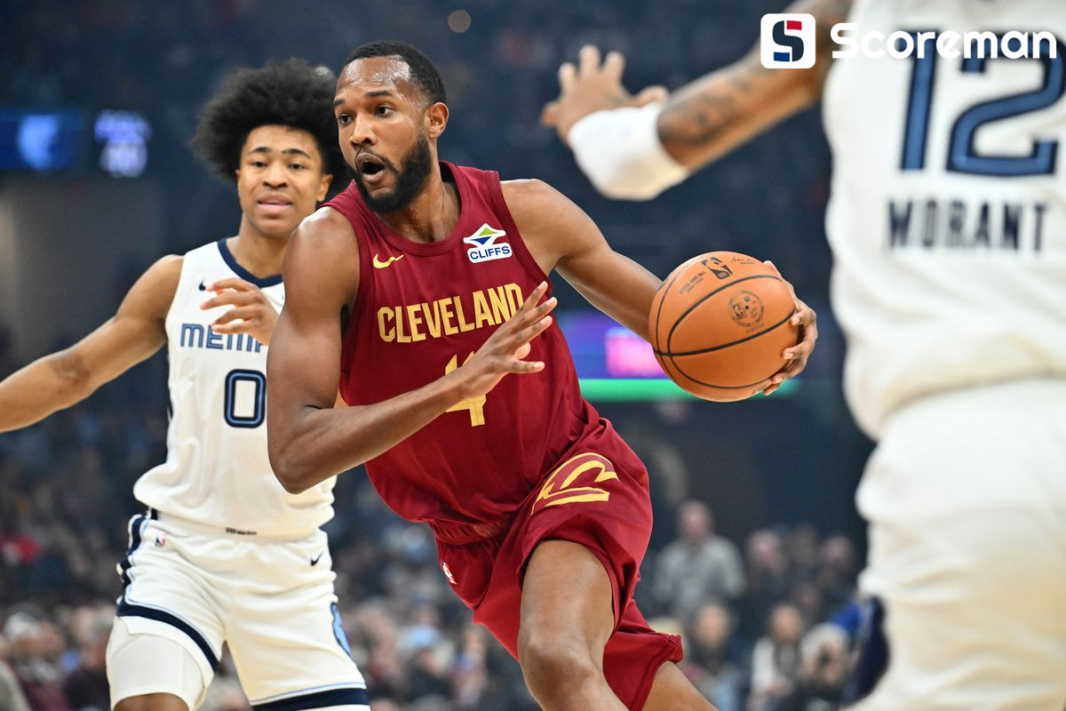 클리블랜드, 멤피스 꺾고 7연승…동부 선두 굳히기